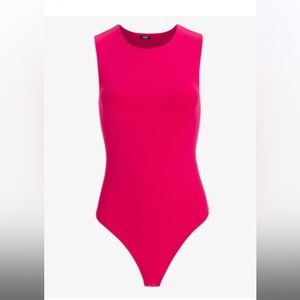 Body Contour Cutout Back Thong Bodysuit